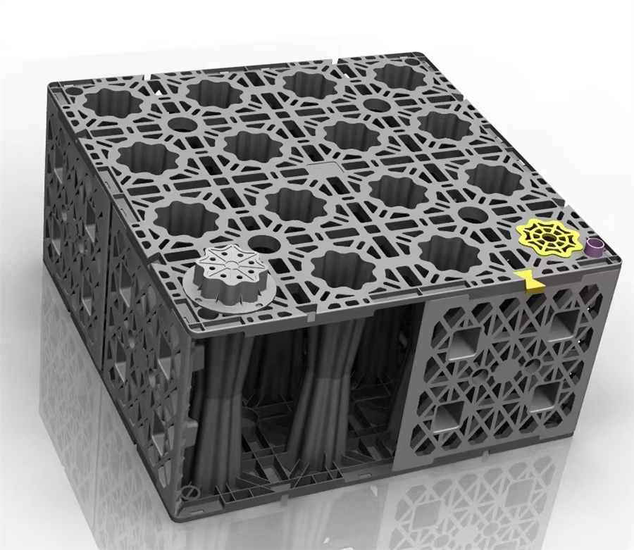 雨水管理系统-雨水收集回用地埋系统PP模块